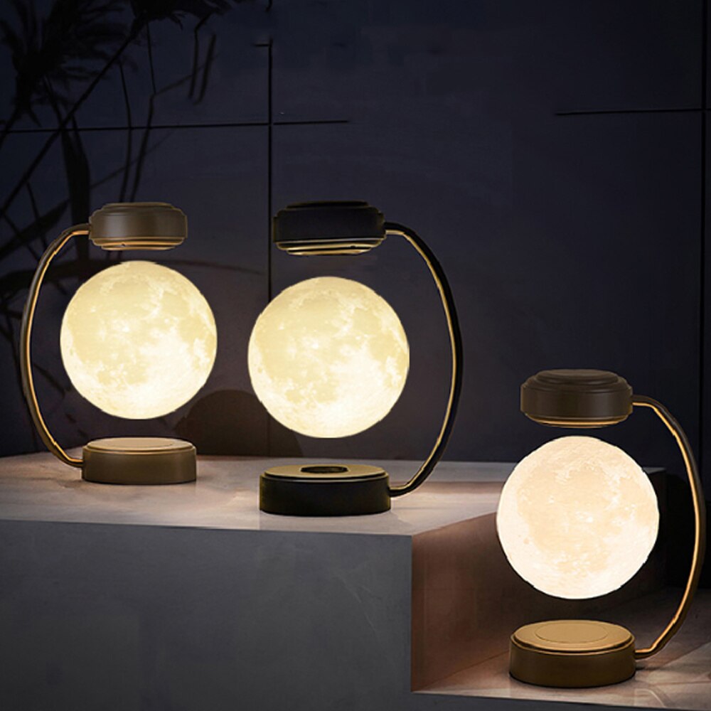 Lisslune | 3D Magnetic Levitating Moon Night Lamp