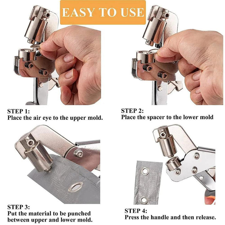 Lisslune | Versatile Eyelet Closure Kit - Ergonomically designed for multiple applications