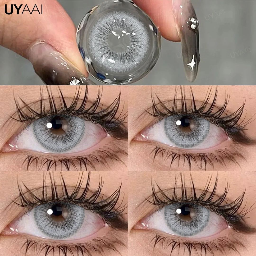 Rynx | Green contact lenses for eyes Cosmetic gray eye lenses y2k Korean style beauty eye color blue lenses