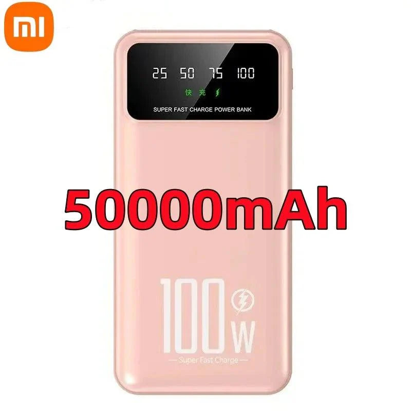 Lisslune | Xiaomi 50000mAh Powerbank with Ultra-Fast Charging 100W and PD3.0 Technology