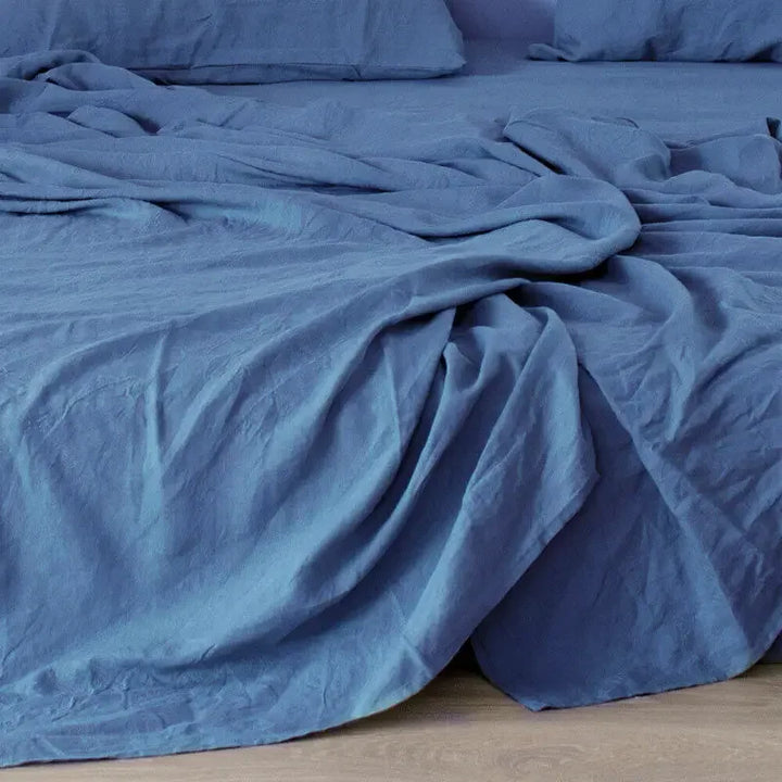 Lisslune | BedBreeze | Linen Bed Sheet