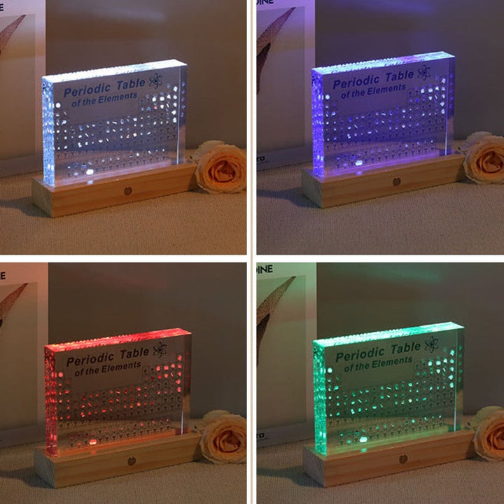Lisslune | Educational Acrylic Science Periodic Table Decor