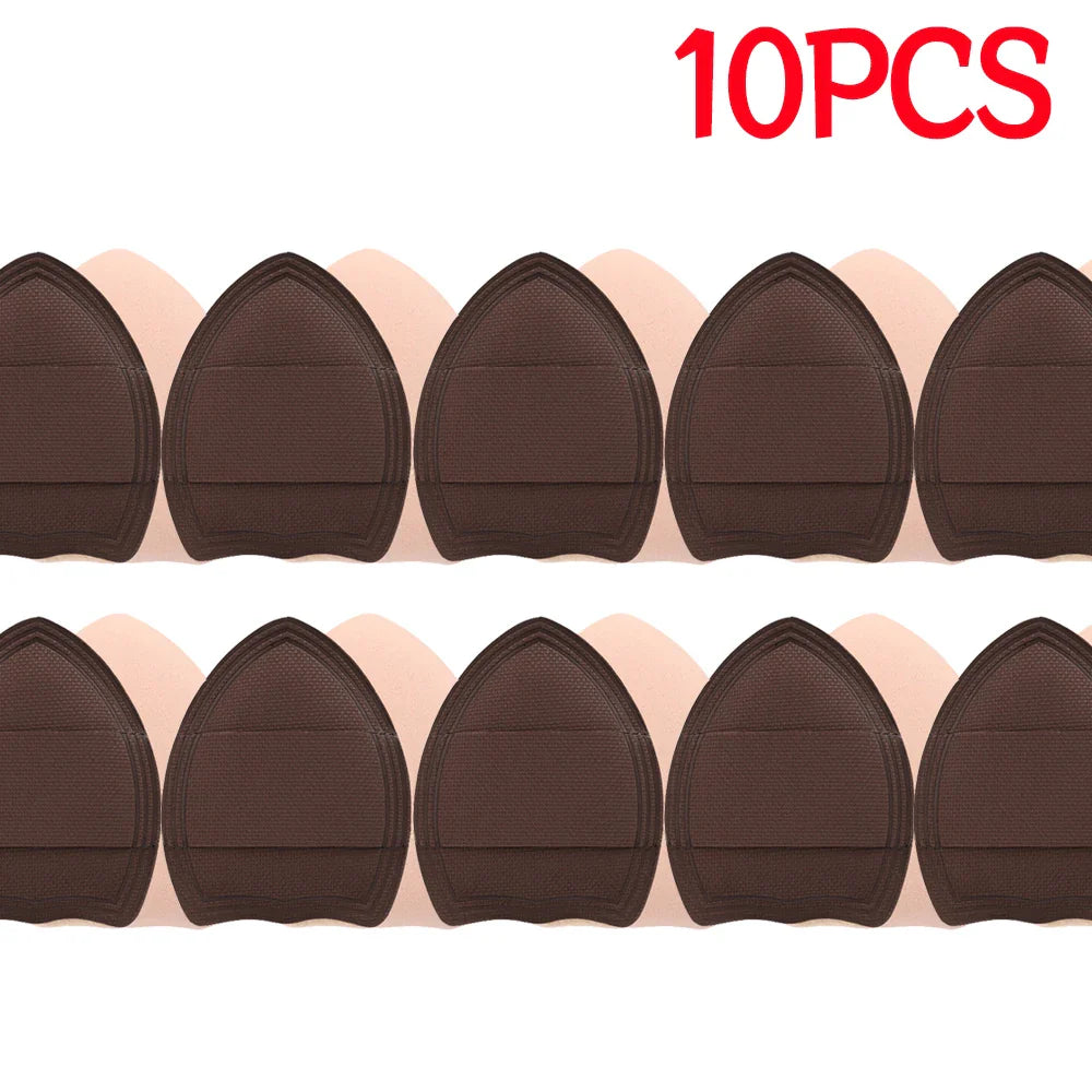 Rynx |10PCS Mini Sponge Powder Puff Thick Fingertip Cosmetic Puff Usable Dry and Wet Make-up Sponge Foundation Concealer Make-up Tools