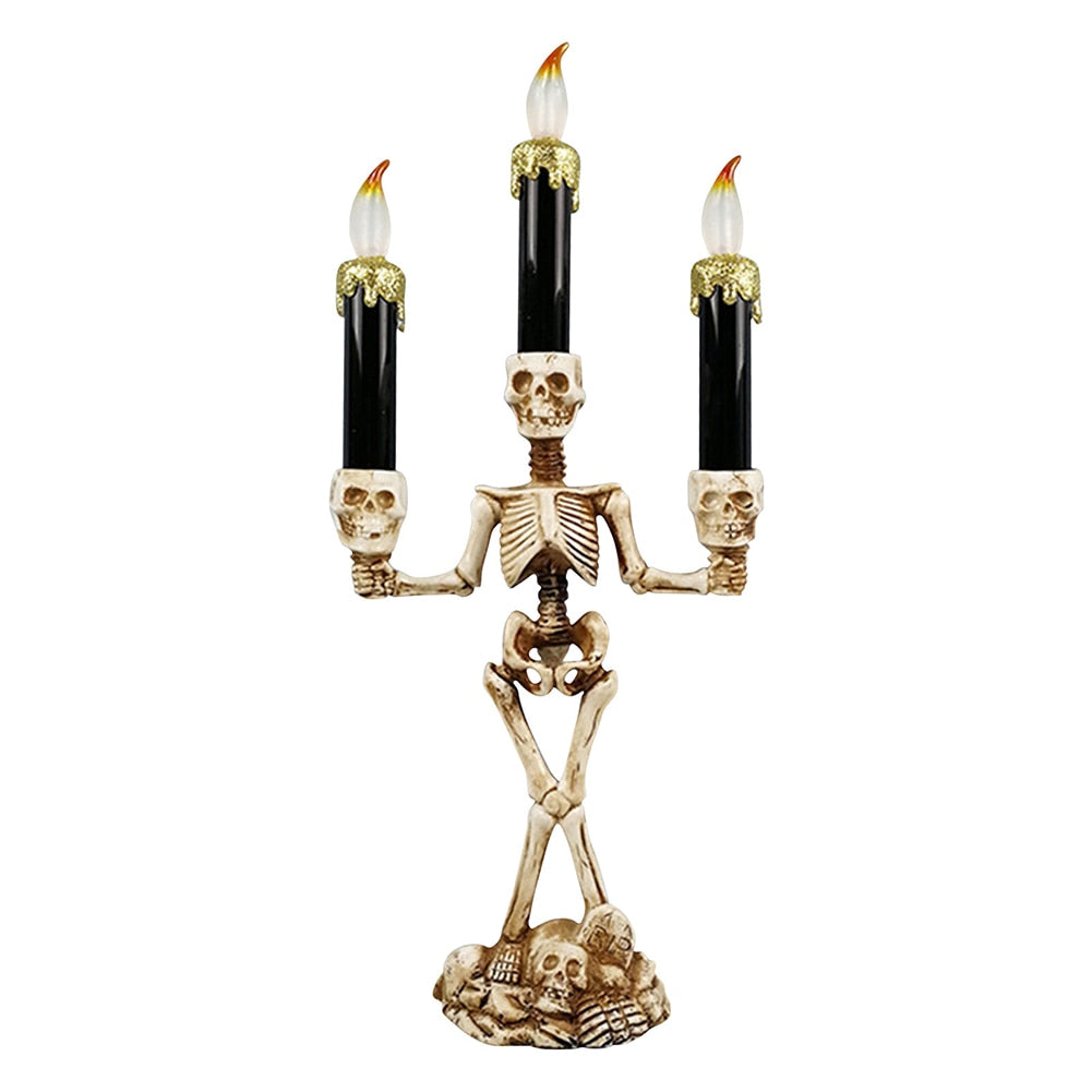 Lisslune | Scary Skeleton Halloween Candle Lights