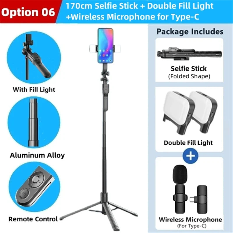 Lisslune | Wireless Selfie Stick Tripod