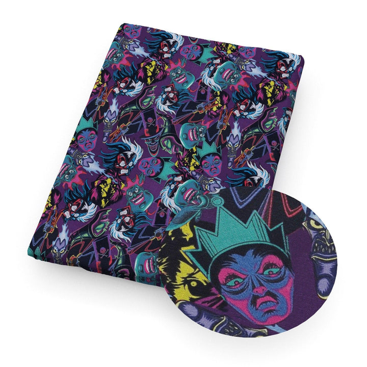 Lisslune | Playful Halloween Witch Synthetic Leather Craft Sheets Set - Creative Art Supplies