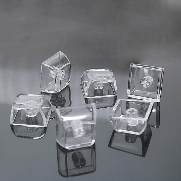 Lisslune | Crystal clear custom keycap set for MX mechanical keyboards - 132 keys for personalization