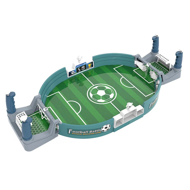 Rynx | Interactive Table Football Game, Plastic Football Battle Set with 4 Balls, Hand Operated for Party Fun, Ideal Educational Toy Gift
