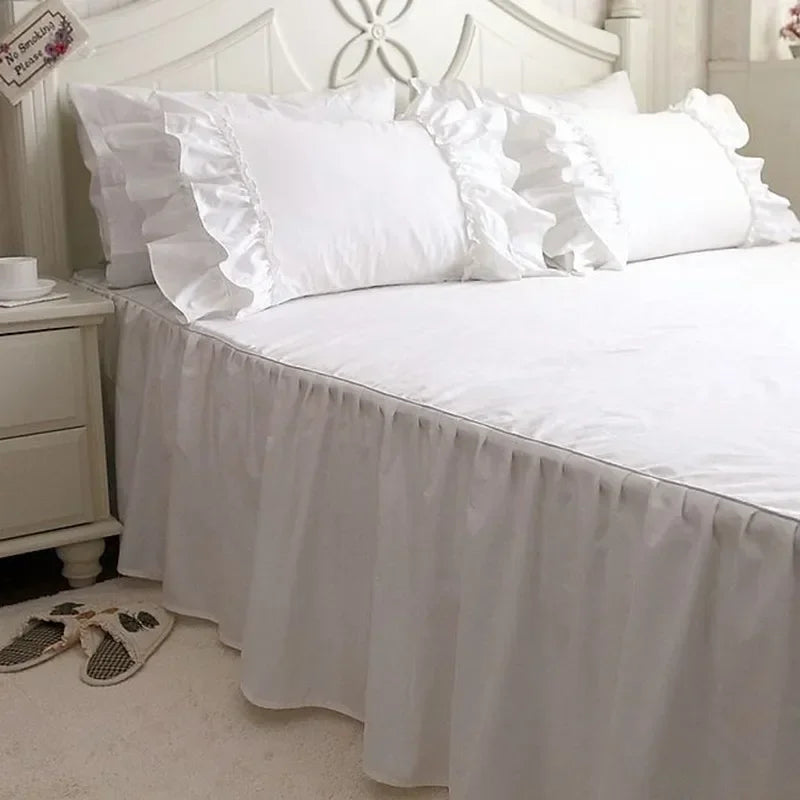 Rynx Princess Pink Duvet Covers and Bedspreads Queen 100% Cotton Bedspread King-Size Elegant Bed Sheet Throws Custom Made