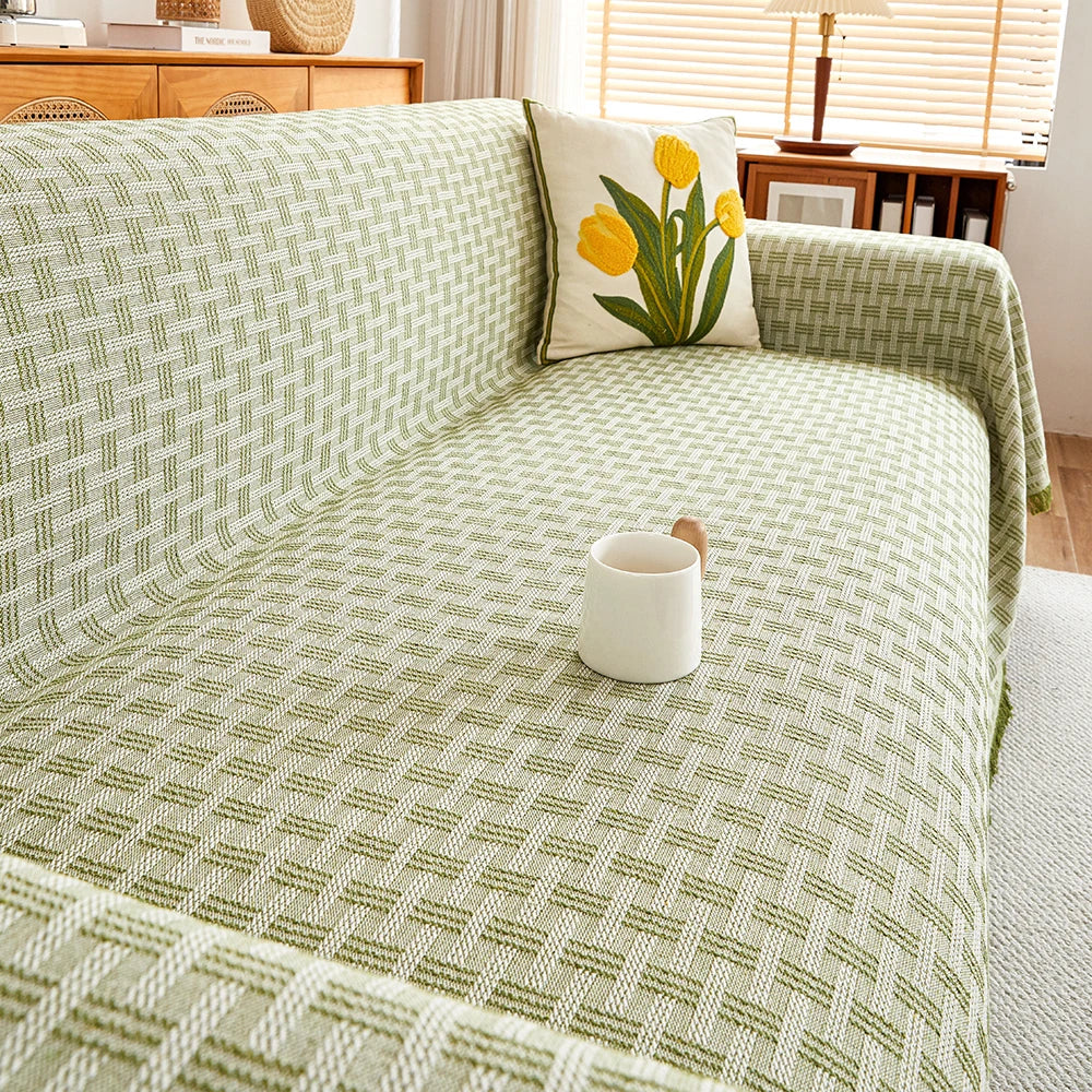 Lisslune | DualComfort Reversible Sofa Cover – Stylish, Washable Couch Protector for 3–4 Seater Sofas