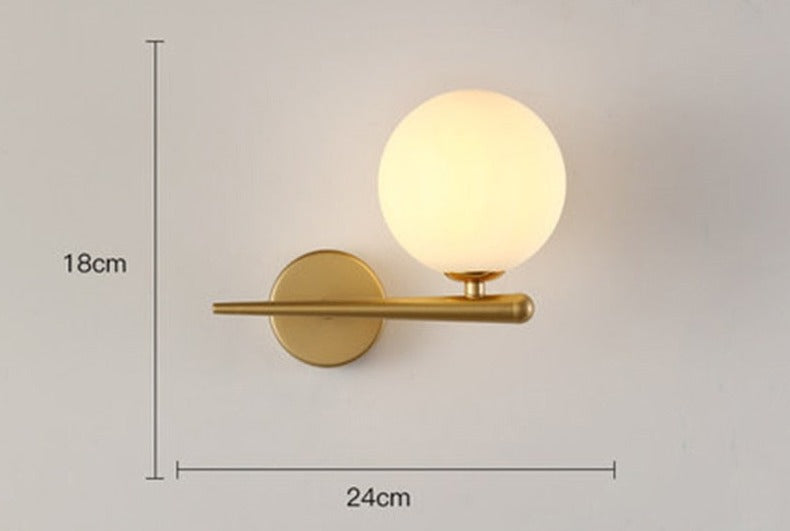 Lisslune | BulbAura - Scandinavian Wall Lamp
