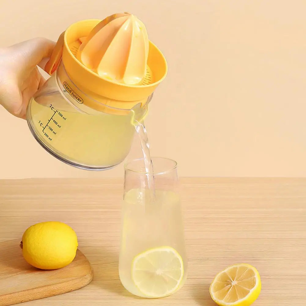 Lisslune | Dual Press Hand Powered Effortless Lemon Fruit Juicer