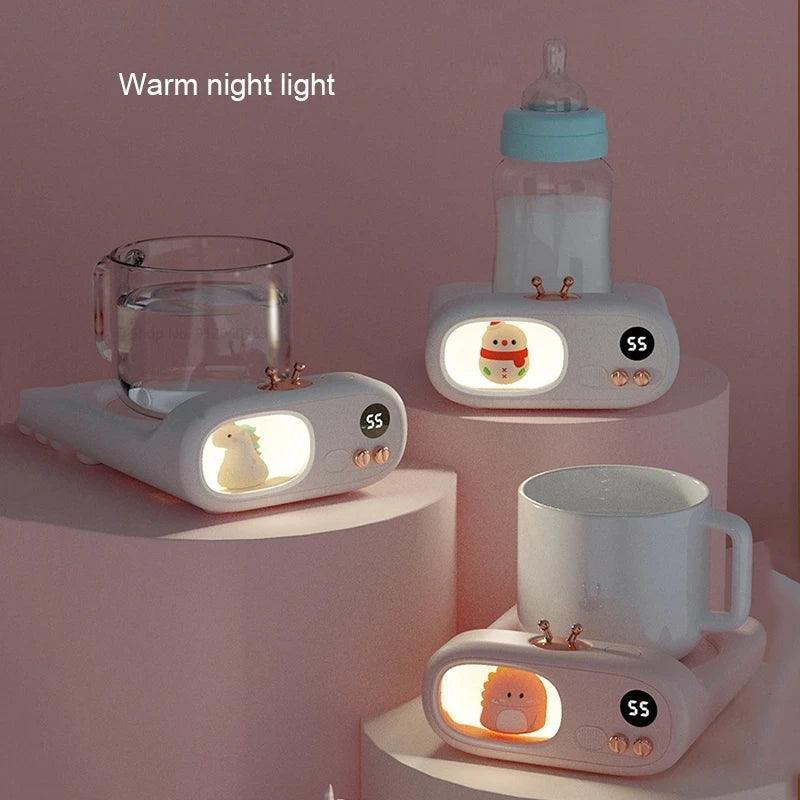 Lisslune | Electric mug warmer with LED display and adjustable heating options