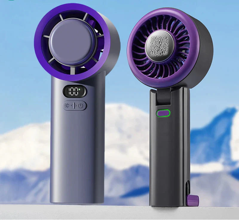 Lisslune | Skye Mini Fan with Cooling Plate – Portable Fan with 100 Speeds and Adjustable Breeze