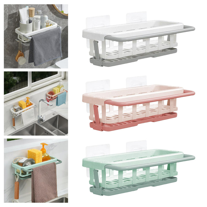 Lisslune | Handy Multipurpose Sink Organizer Storage Rack