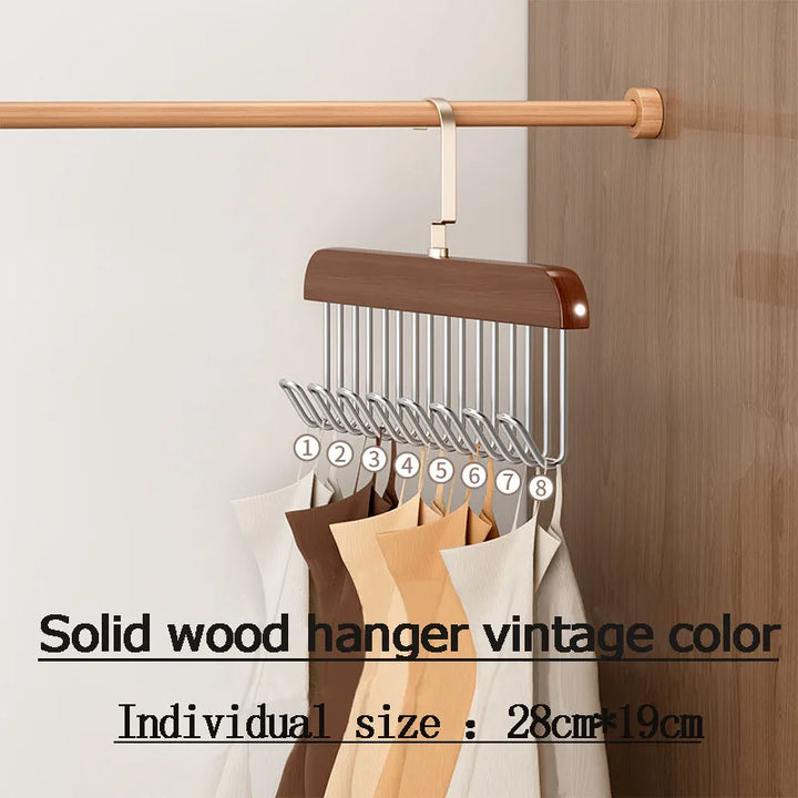 Lisslune | Multi-Hook Space Saver Clothes Organizer Rack
