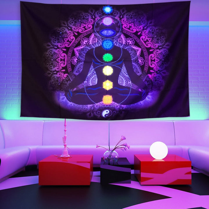 Lisslune | Colorful Glowing Luminous Tapestry