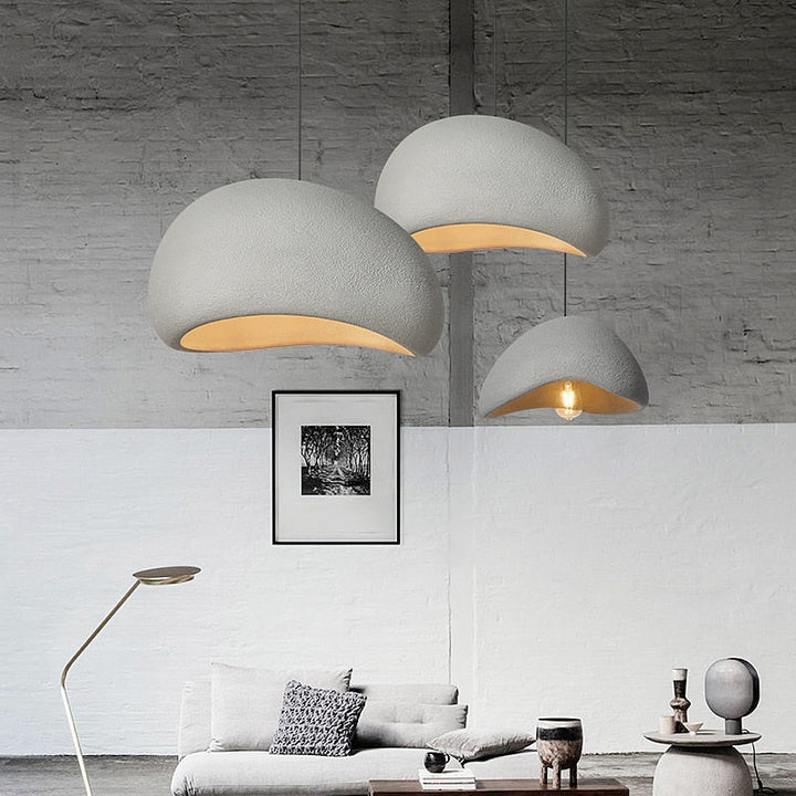 Lisslune | Japanese Wabi-Sabi Modern Minimalist Dining Room Chandelier Living Room & Bedroom Bar Hanging Decoration Lamp