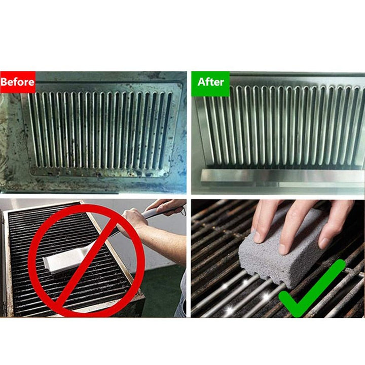 Lisslune | Grill grate cleaning stone