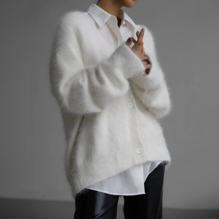 Lisslune | Comfortable Cashmere Vest with Oversized Cut