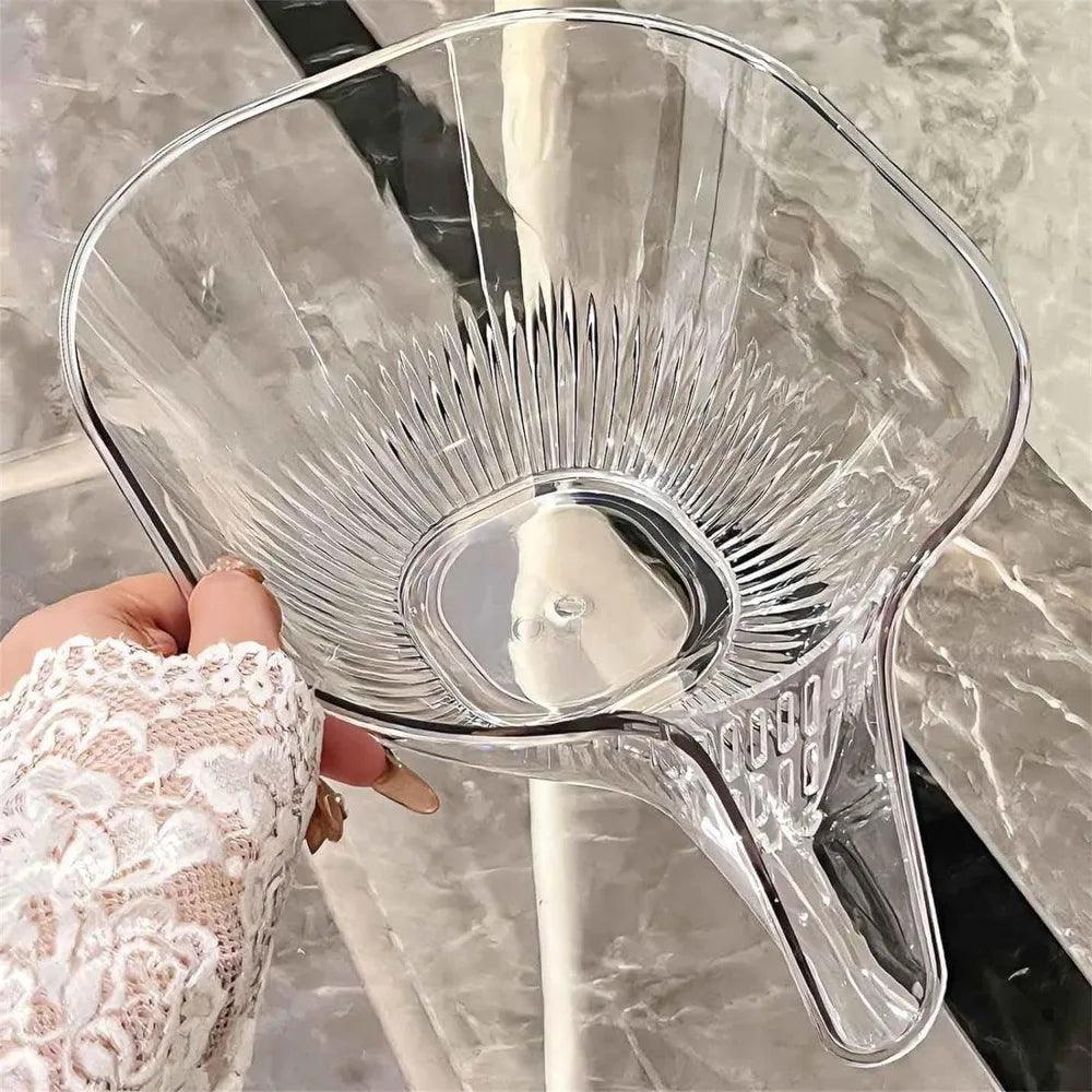 Lisslune | Versatile plastic dish rack for efficient kitchen washing and food storage
