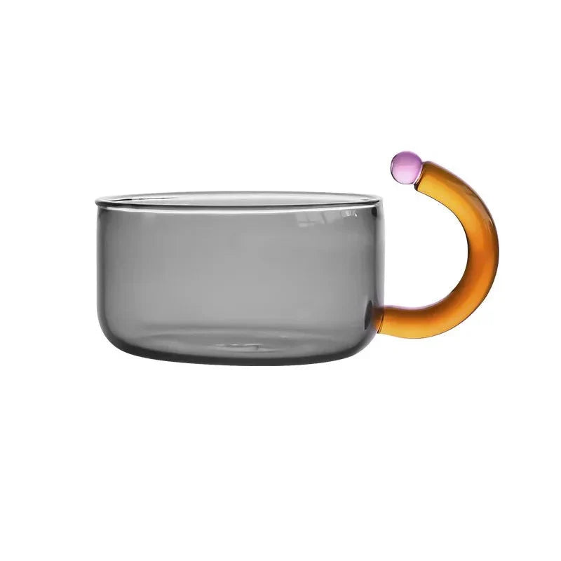 Lisslune | Contrasting Color Glass Tea Set