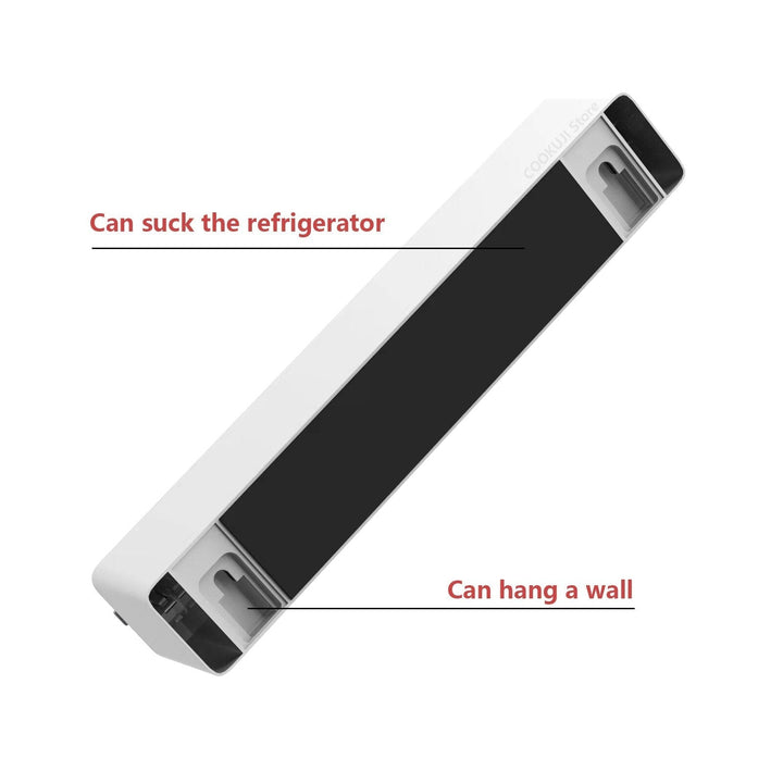 Lisslune | Wall-Mounted Adjustable Plastic Wrap Dispenser