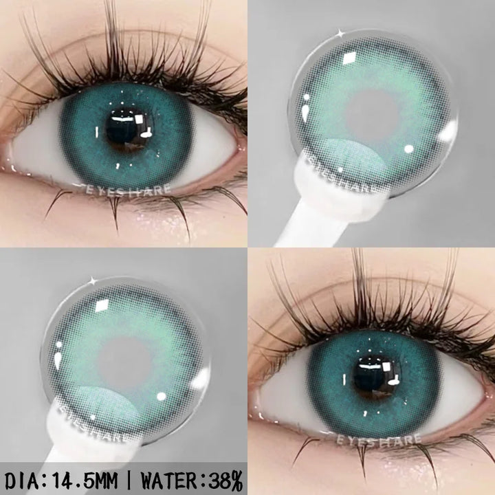 Rynx | 1 pair natural color contact lenses for eyes blue eye colors brown lens gray eye lenses annual green eye contact lens