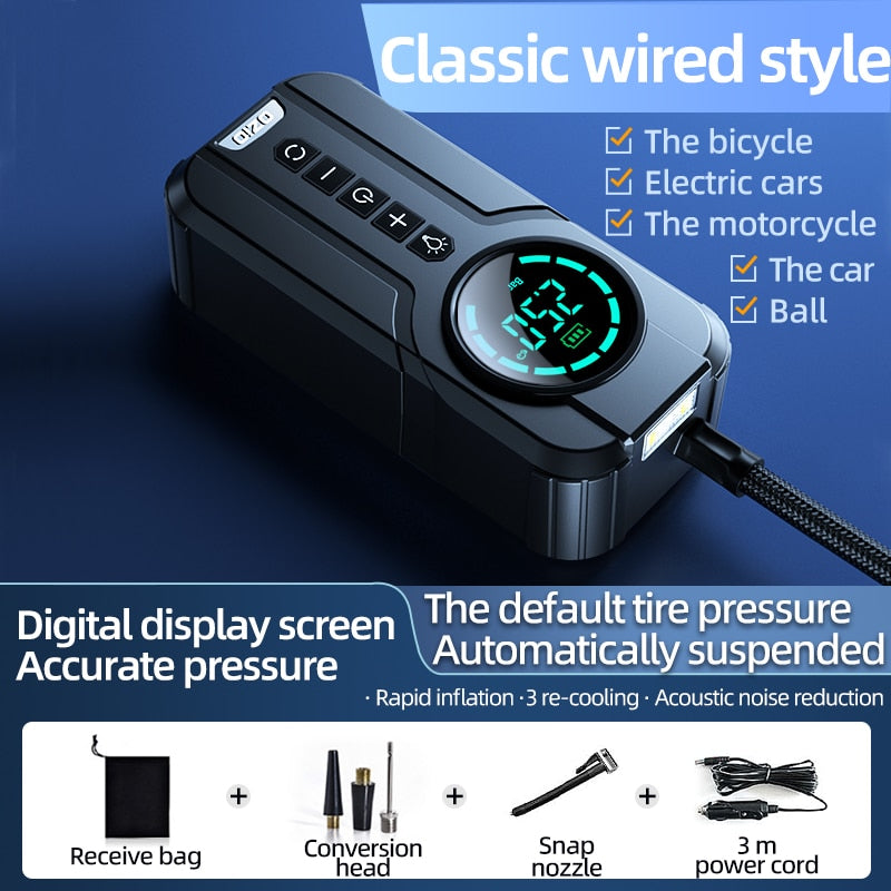 Lisslune | CarBoost Smart Digital Tire Inflator