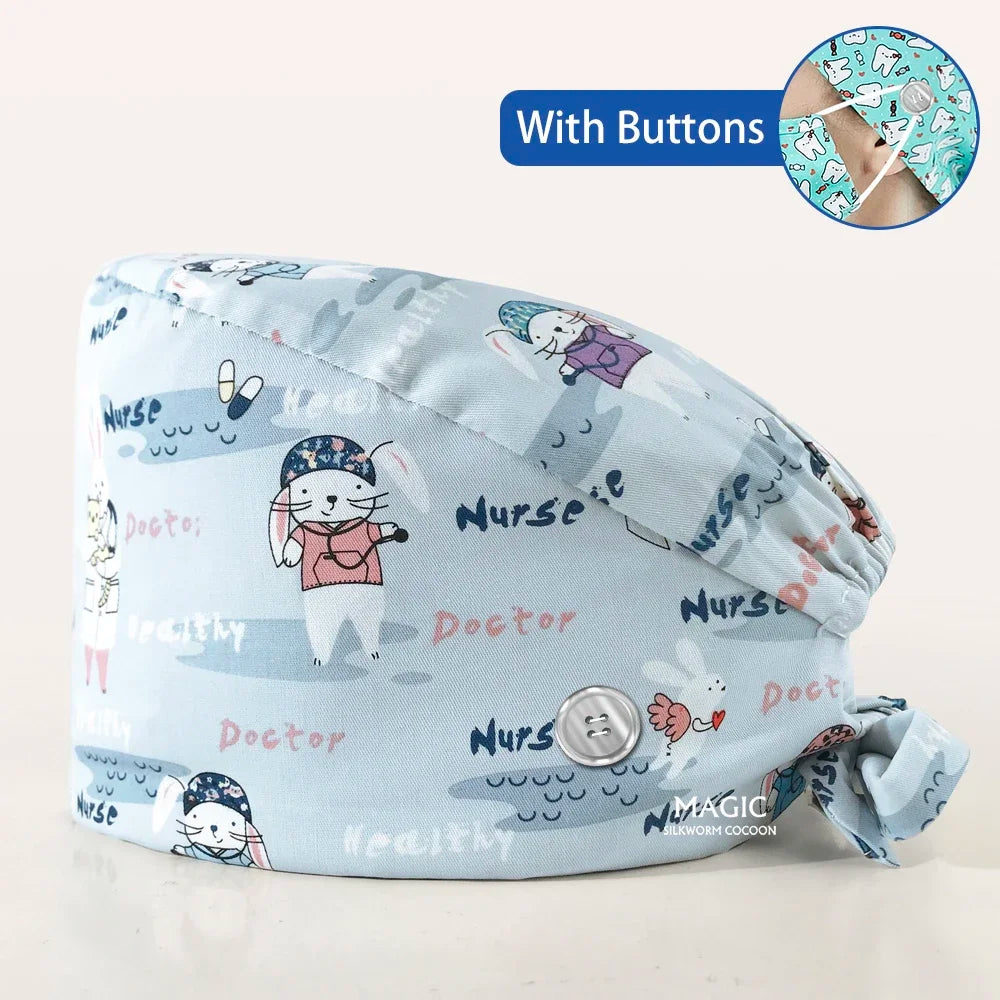 Lisslune | Tooth pressure customizable medical hats for dental and caregiving use