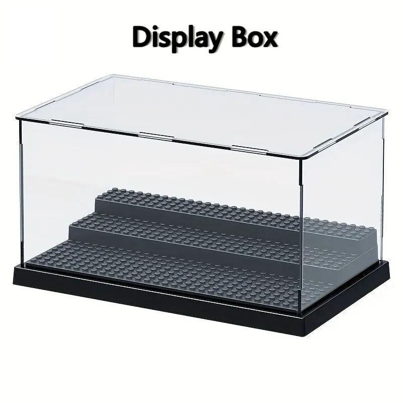 Lisslune | Acrylic Display Case for Block Figures with Dust Protection