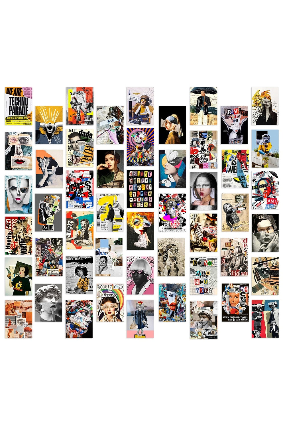 Lisslune | Art Stickers Collection 10/30/50 pcs.
