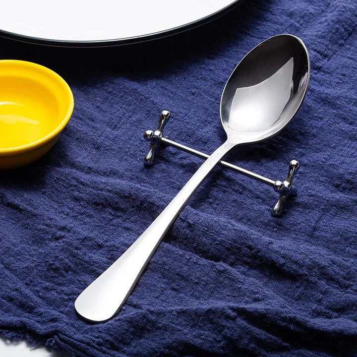 Lisslune | Elegant Organizer for Cutlery and Dishes - Sleek Zinc Alloy Cutlery Holder