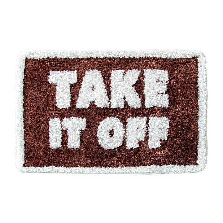 Lisslune | Stylish Tufted Letter Pattern Carpet for Elegant Home Decoration Improvement