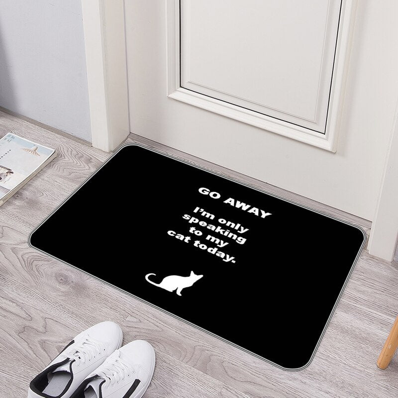 Lisslune | Please Go Away Washable Funny Non-Slip Doormat