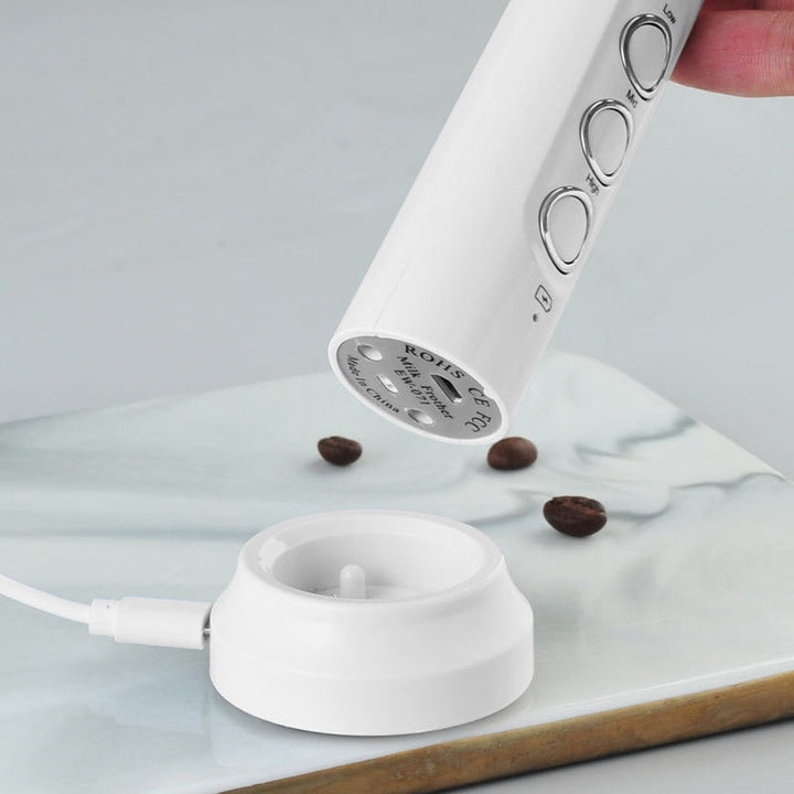 Lisslune | 3in1 Portable Rechargeable Milk Frother Foam Maker