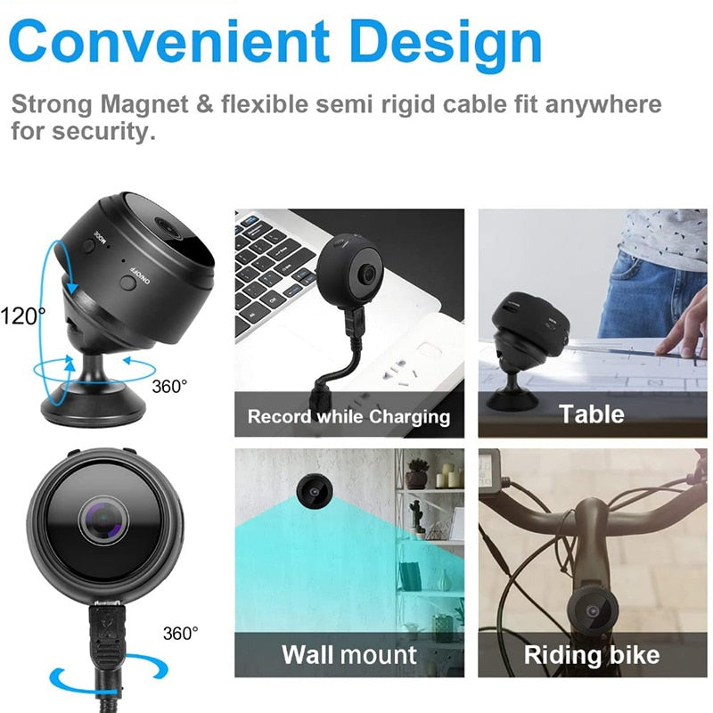 Lisslune | Mini Eye Guard Smart Wifi Camera