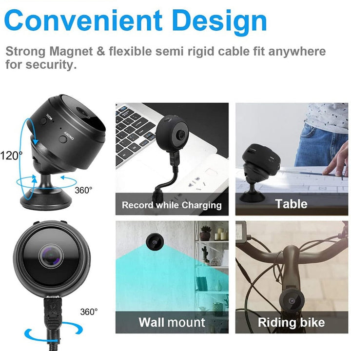Lisslune | Mini Eye Guard Smart Wifi Camera