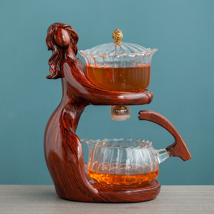 Lisslune | Dreamy Mermaid Wooden Teapot
