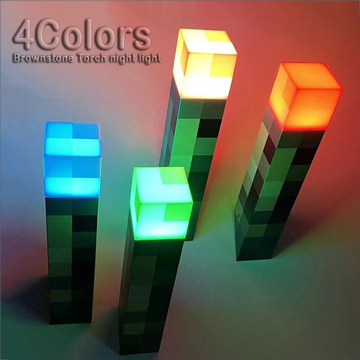 Lisslune | Brownstone Torch Lamp
