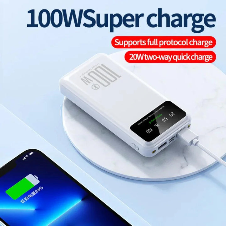 Lisslune | Xiaomi 50000mAh Powerbank with Ultra-Fast Charging 100W and PD3.0 Technology
