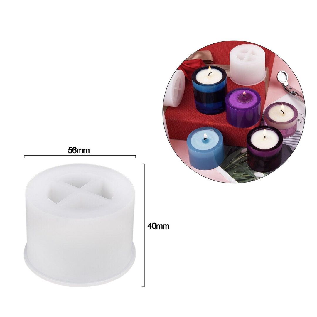 Lisslune | Silicone mold set for creative candle jars and flower planters