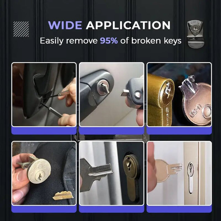 Lisslune | Lock Fixer Car Broken Key Professional Repair Set