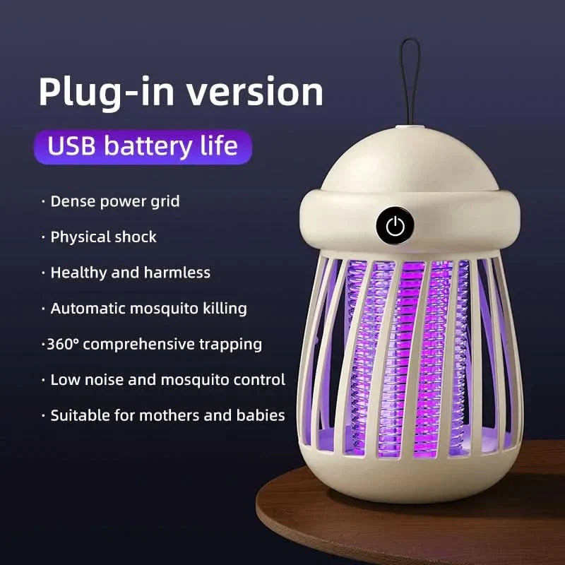 Lisslune | LumaGuard Insect Killer – Quiet mosquito protection with UV light & power grid