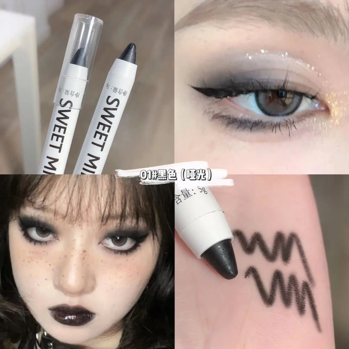 Rynx | Shimmer Matte Glitter Eyeshadow Eyeliner Pencil Lying Silk Spider Waterproof Long-lasting Brightening Eye Highlighter Women Eye Makeup