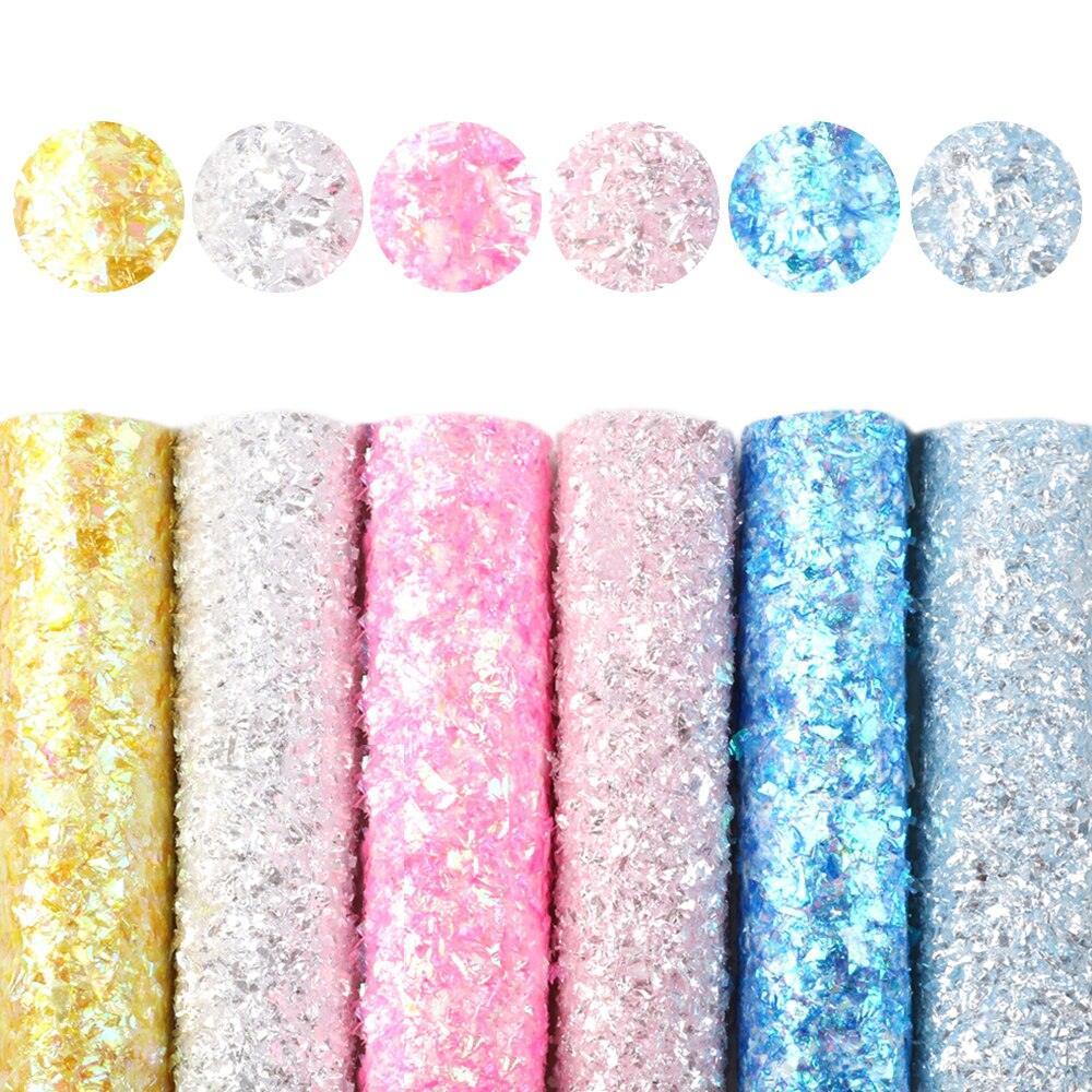 Lisslune | Vibrant Sparkle Faux Leather Craft Set