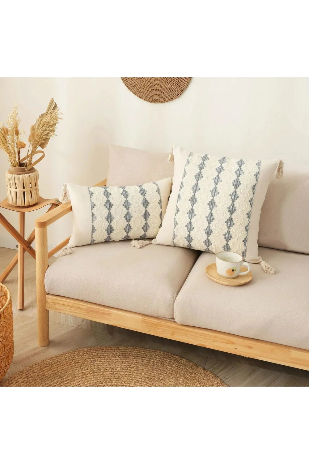Lisslune | Crochet Tassel Cushion Cover