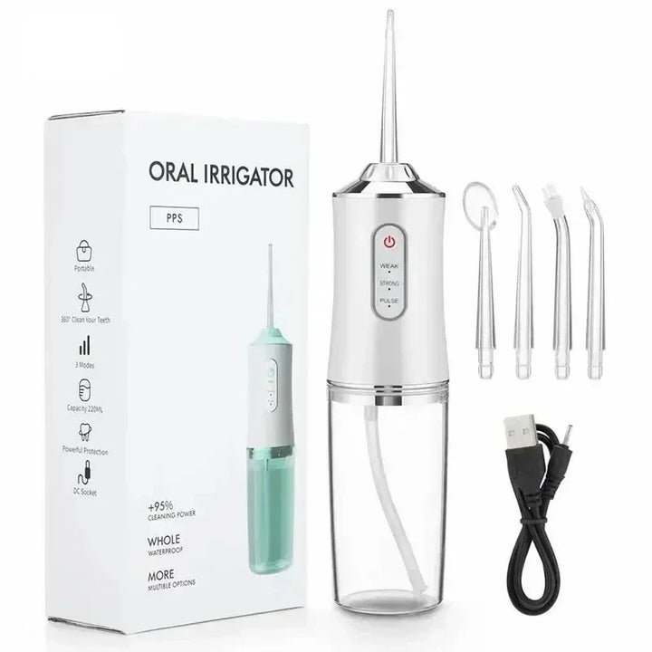 Lisslune | Cordless Water Dental Cleaner | For thorough dental cleaning