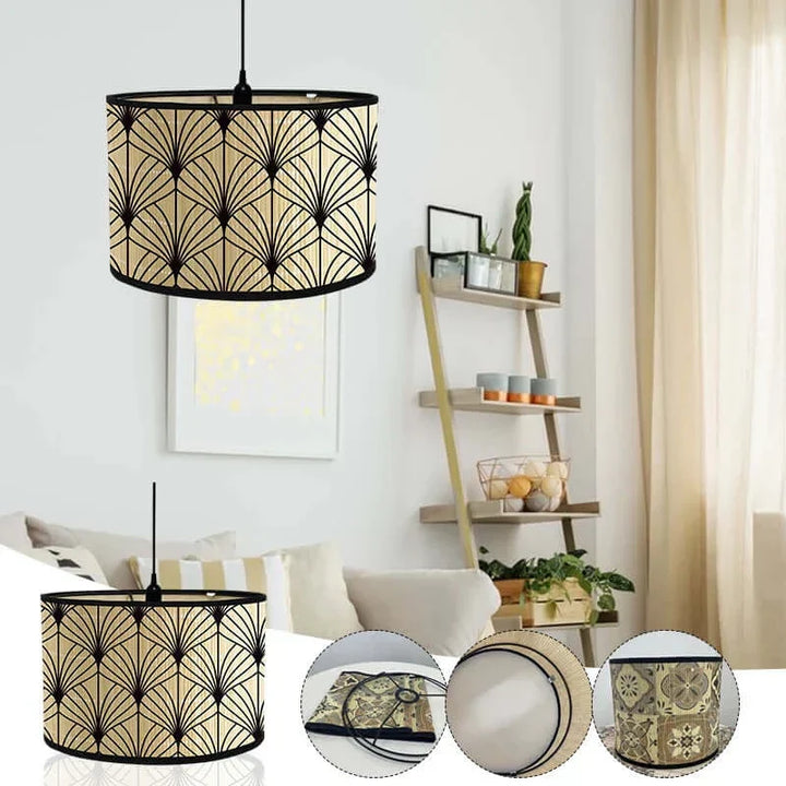 Lisslune | Art Deco Drum Lampshade