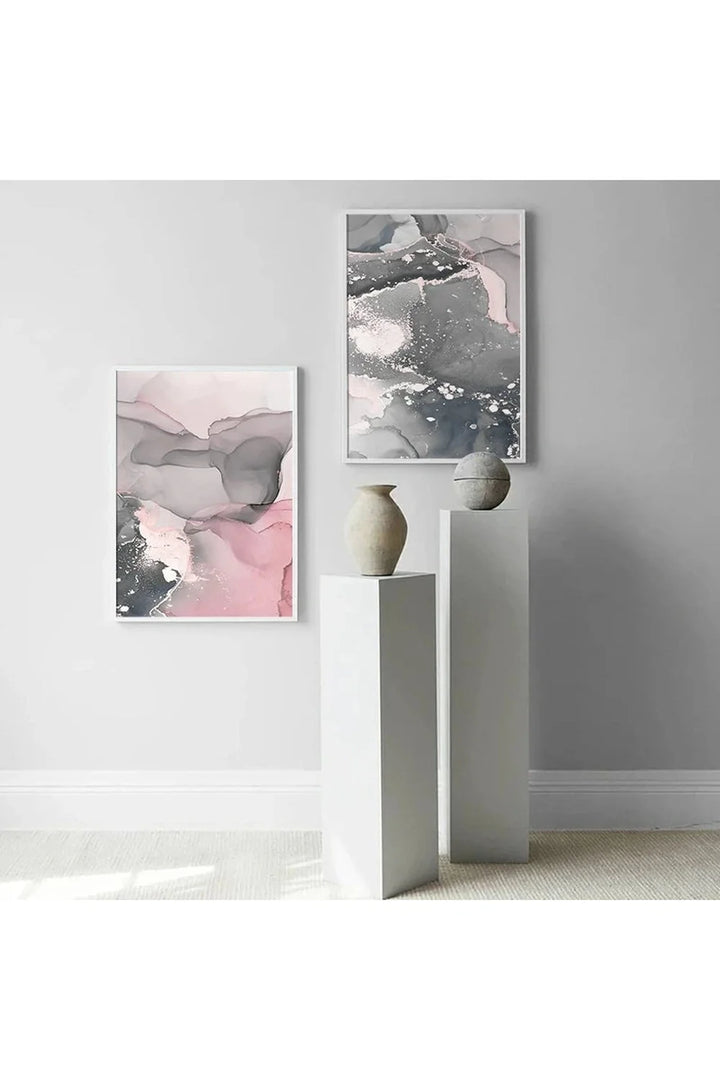 Lisslune | Marble Canvas Poster